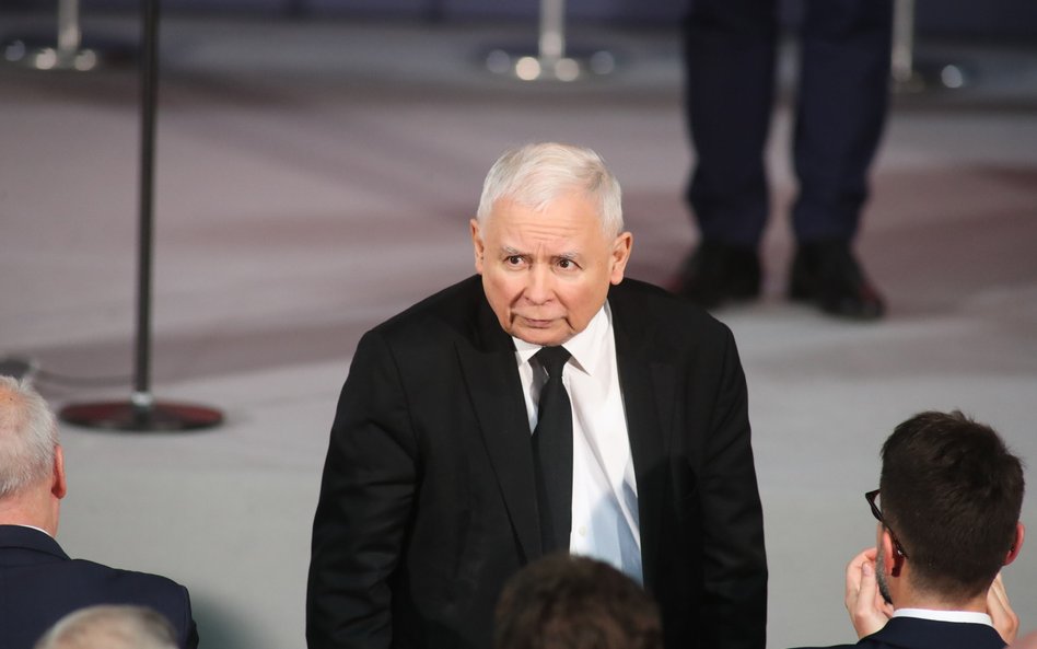 Prezes Prawa i Sprawiedliwości Jarosław Kaczyński