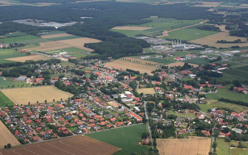 Miasteczko Rehden w Niemczech