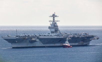 USA dysponują 11 lotniskowcami o napędzie atomowym, a Chiny posiadają trzy lotniskowce o napędzie ko