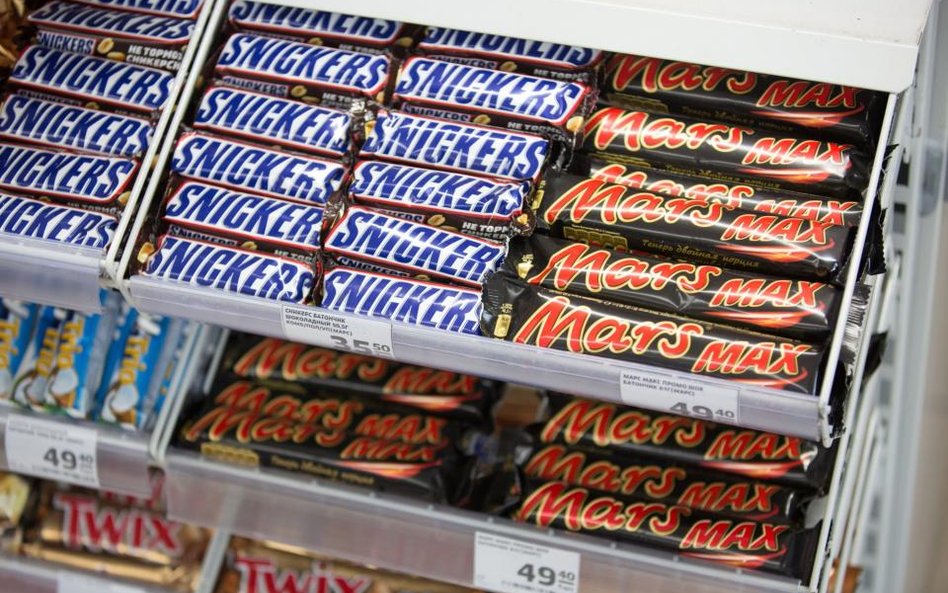 Snickers i Mars