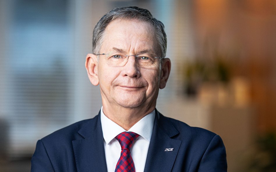 Prezes PGE Polskiej Grupy Energetycznej Dariusz Lubera