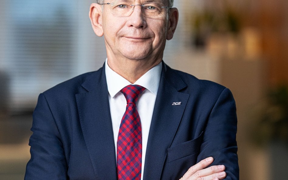 Prezes PGE Polskiej Grupy Energetycznej Dariusz Lubera