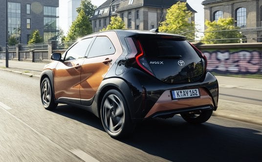 Hybrydowa Toyota Aygo X