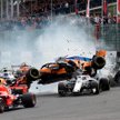 Fernando Alonso (w locie za kierownicą McLarena) w ostatnią niedzielę podczas Grand Prix Belgii na t