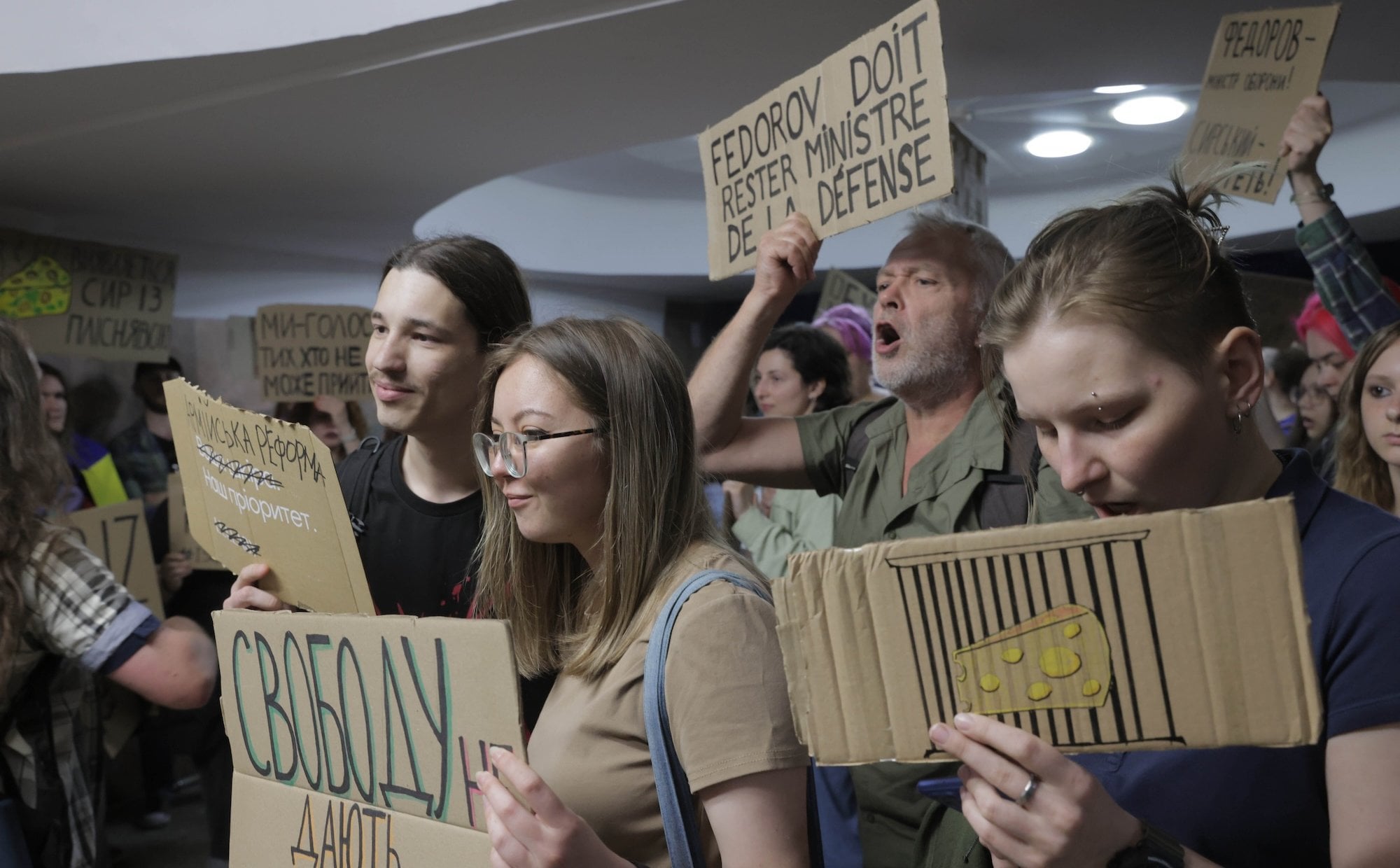 Protesty w Ukrainie. Zachwiał się tron prezydenta Zełenskiego