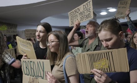 Protesty w Ukrainie. Zachwiał się tron prezydenta Zełenskiego