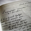 Rękopis poematu w języku wilamowskim z lat 20. XX w.