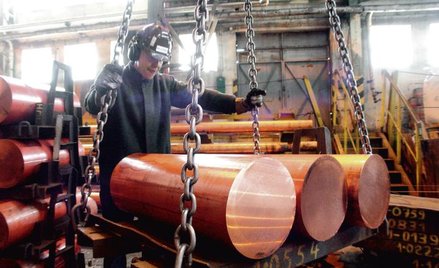 KGHM to szósty producent miedzi na świecie.