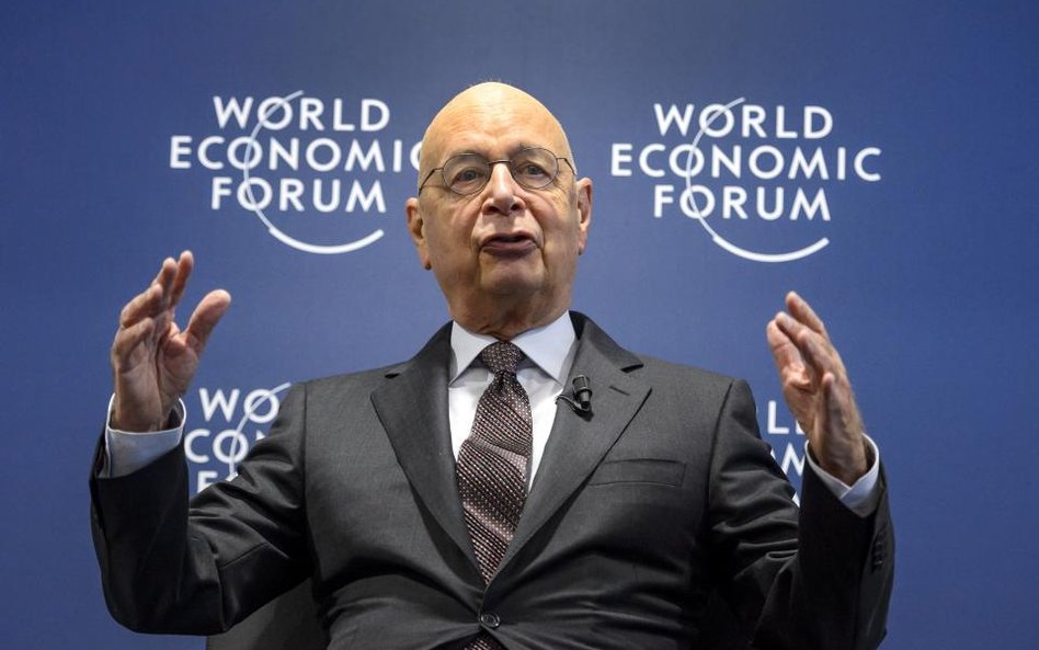 Klaus Schwab: płyniemy na tej samej łodzi