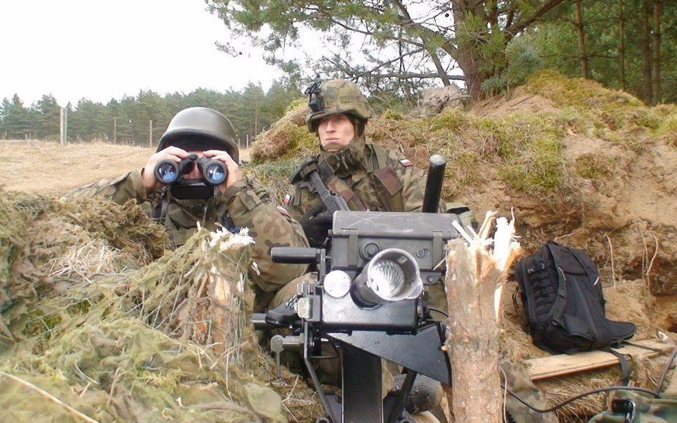 Żołnierze ćwiczą m.in. odpieranie ataku dywersantów