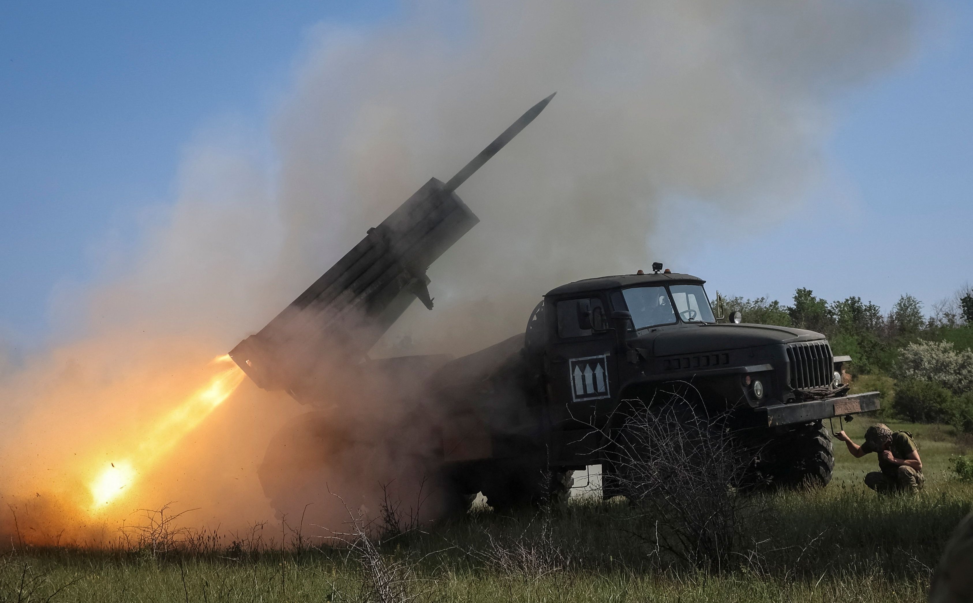 The Russian army is trying to take anything in Ukraine. It occupies the burnt steppe
