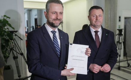 Władysław Kosiniak-Kamysz prezentuje swój projekt ustawy SAFE