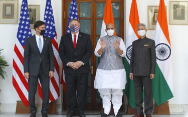 Pompeo: USA i Indie muszą wspólnie przeciwstawiać się Chinom