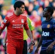 Luis Suárez i Patrice Evra: pięć sekund pyskówki, która zaowoco- wała stustroni-cowym raportem