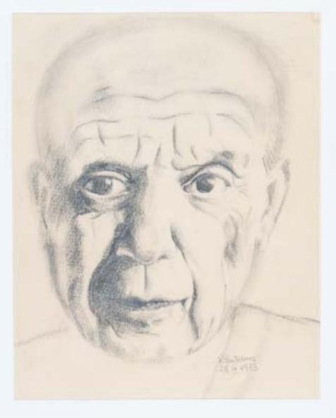 Portret Pabla Picassa.