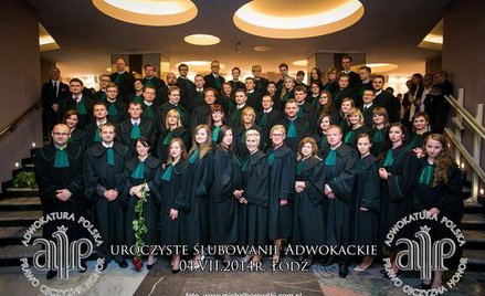 4 lipca 2014 r. ORA w Łodzi przyjęła do swojego grona przeszło 60 adwokatów