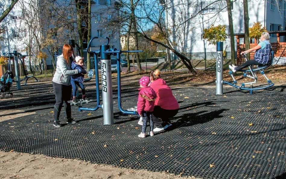 W Gliwicach są już 24 plenerowe siłownie!