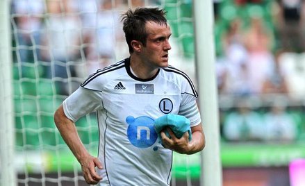 Strzelec dwóch bramek dla Legii - Miroslav Radovic