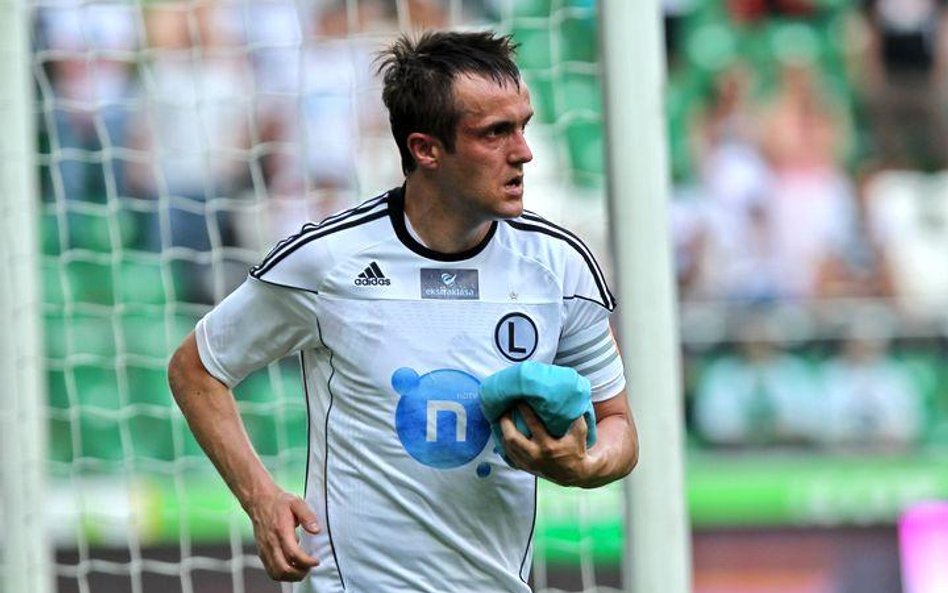Strzelec dwóch bramek dla Legii - Miroslav Radovic