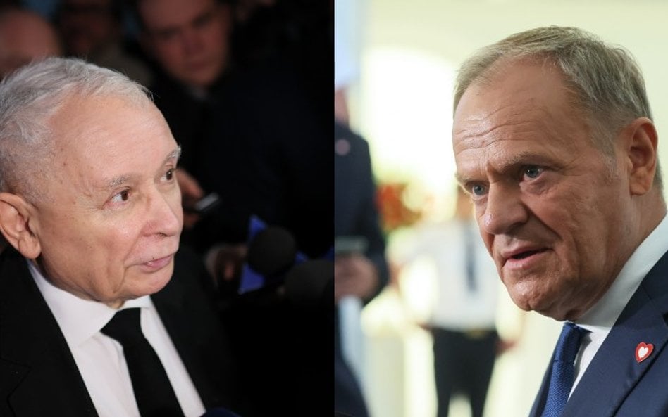 Jarosław Kaczyński, Donald Tusk