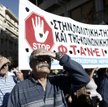 Kolejne zmiany rządów, kolejne ogłaszane reformy i protesty przeciw nim (na zdjęciu demonstracja w A