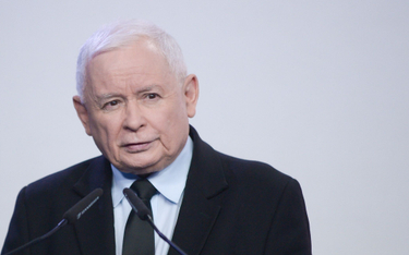 Prezes PiS Jarosław Kaczyński wystąpił na konferencji prasowej