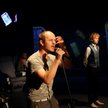 Spektakl "Wilk" - aktor Marcin Tyrol