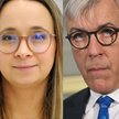 Posłanka Razem Marcelina Zawisza radzi posłowi KO Romanowi Giertychowi napić się wody