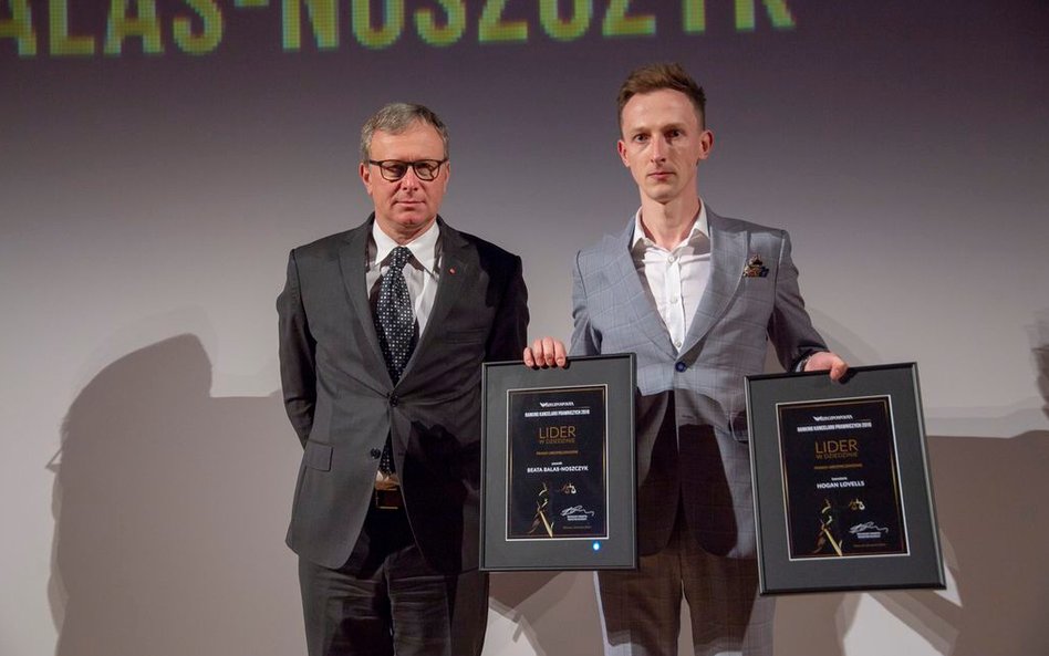 Bogusław Chrabota - redaktor naczelny "Rzeczpospolitej", Łukasz Jagodziński - kancelaria Hogan Lovel