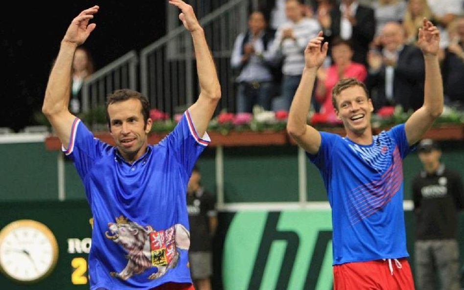 Radek Stepanek i Tomas Berdych – to oni dali przed rokiem Czechom Puchar Davisa po zwycięstwie nad H