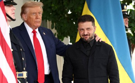 Donald Trump i Wołodymyr Zełenski