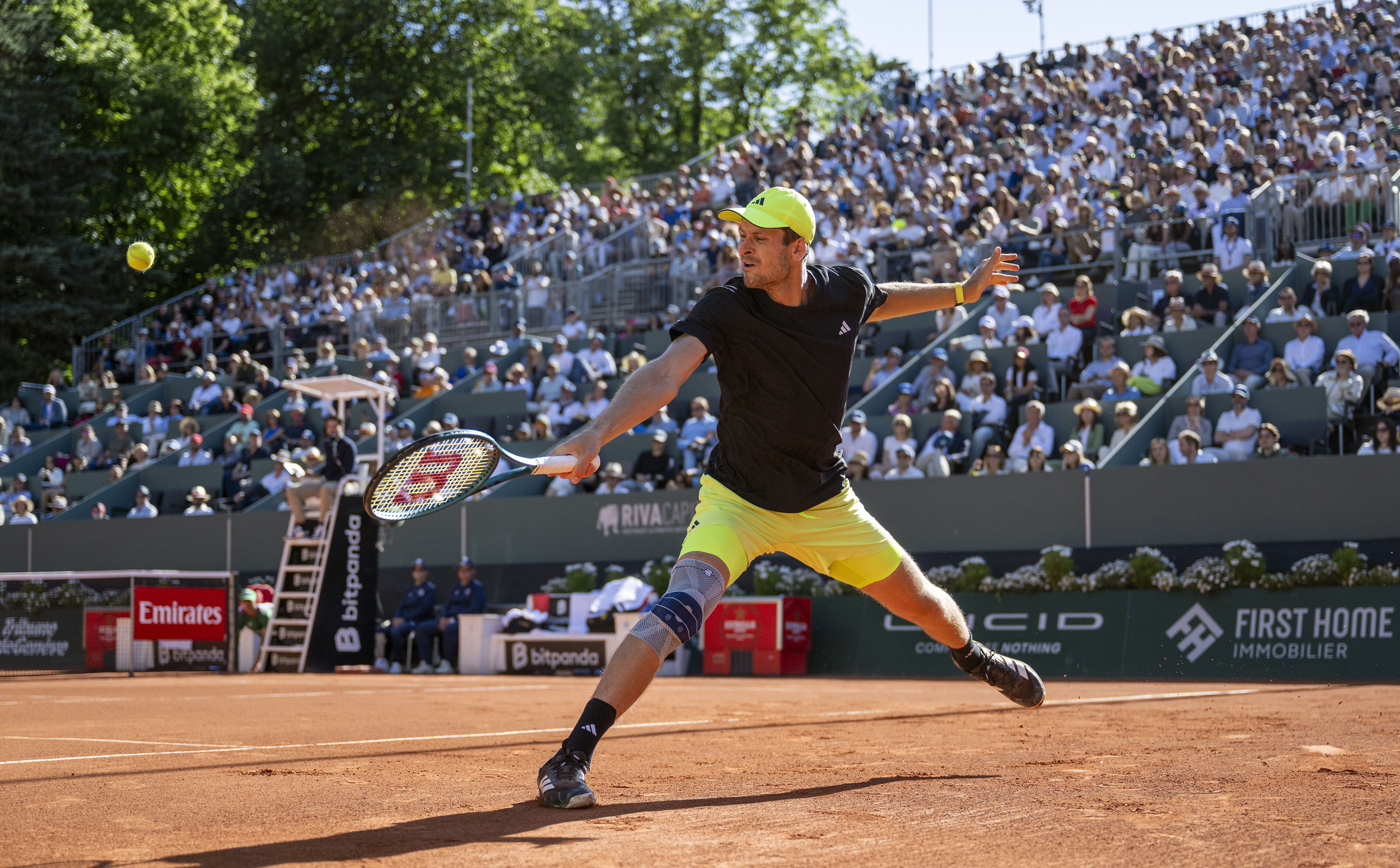 Genewa. Hubert Hurkacz tak blisko pokonania Novaka Djokovicia jeszcze nie był