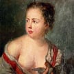 „Dziewczyna z gołębiem”, Antoine Pesne