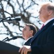 Brazylijski prezydent, "Trump tropików" Jair Bolsonaro i prezydent USA Donald Trump