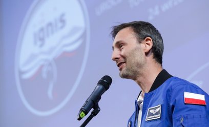 Astronauta projektowy Europejskiej Agencji Kosmicznej Sławosz Uznański-Wiśniewski