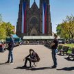 Praga. W kolejce do testu na koronawirusa