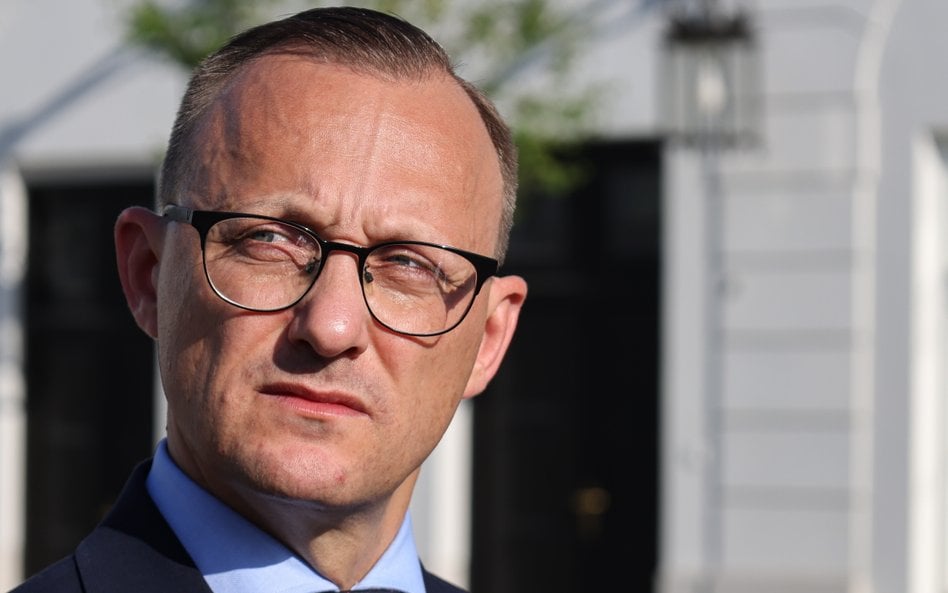 Rzecznik prasowy prezydenta RP Rafał Leśkiewicz