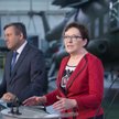 PiS: Premier jedzie pociągiem, a za nią leci samolot