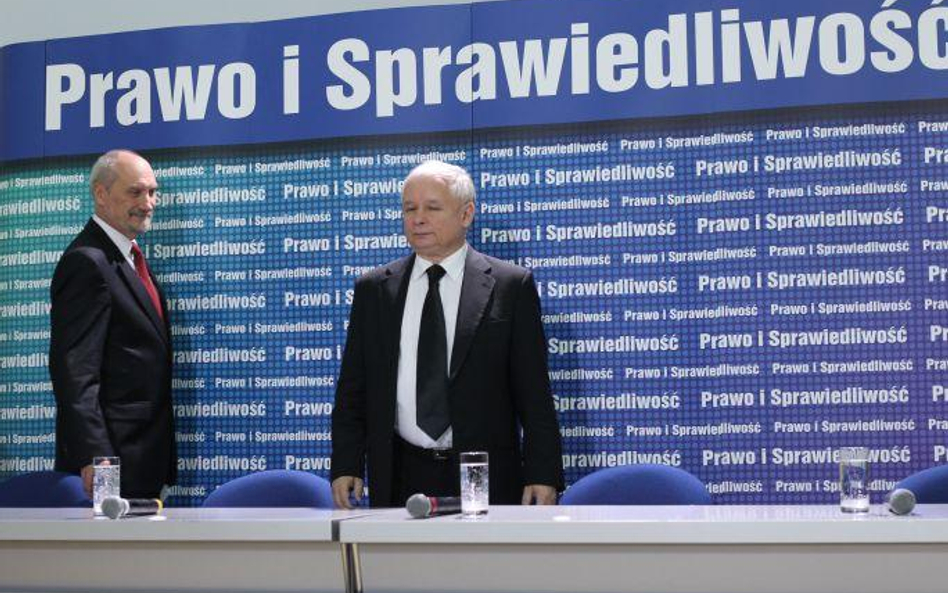 Antoni Macierewicz i Jarosław Kaczyński