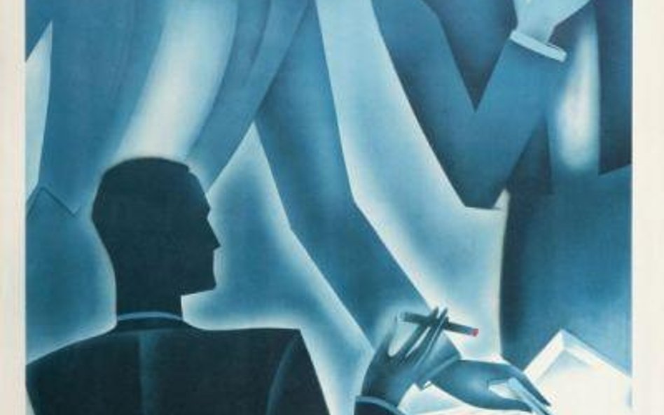 Tadeusz Gronowski (1894 Warszawa - 1990 Paryż) PAPIEROSY OBSTALUNKOWE, 1931 R. litografia/papier, 70