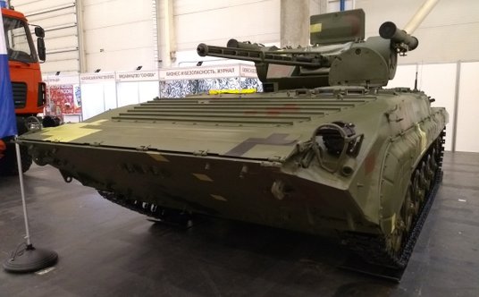 "BMP-1T. Fot./Bartłomiej Kucharski."