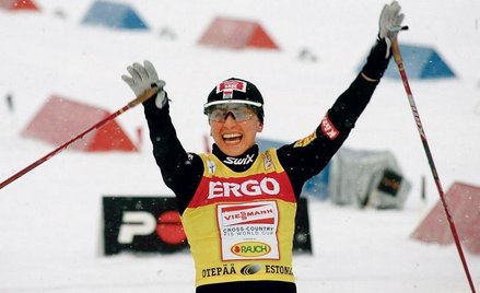 Justyna Kowalczyk jak zwykle zwycięska w Estonii. W biegu na 10 km pokonała wracającą do startów w P