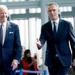 W czwartek w Brukseli Joe Biden (na zdjęciu: z szefem Sojuszu Jensem Stoltenbergiem) nie poparł pols