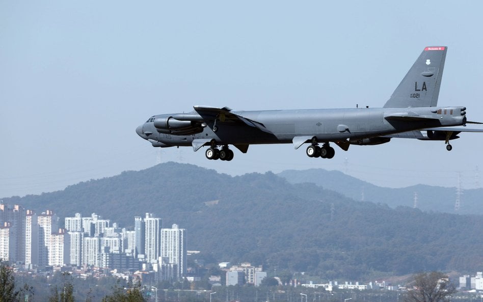 Amerykański bombowiec strategiczny B-52H
