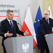 Minister sprawiedliwości, prokurator generalny Adam Bodnar oraz prokurator krajowy Dariusz Korneluk