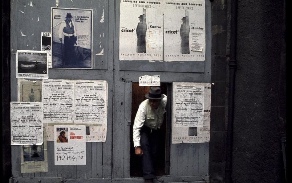 Beuys w Poorhouse w Edynburgu, 1973 r.