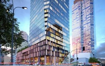 Prezentowana wizualizacja Chopin Tower to na razie tylko wersja robocza, w takim kształcie nie zosta