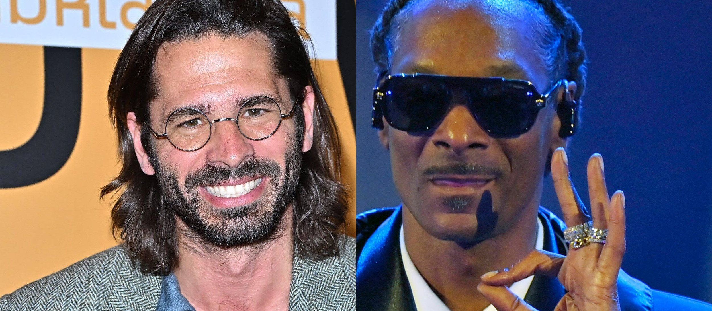 Snoop Doog i Jimek w świątecznej gali. Czy zauważyły go światowe media?