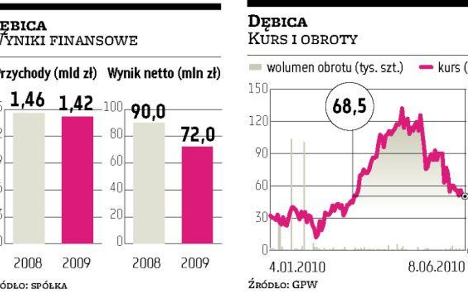 Wyższa dywidenda z Dębicy