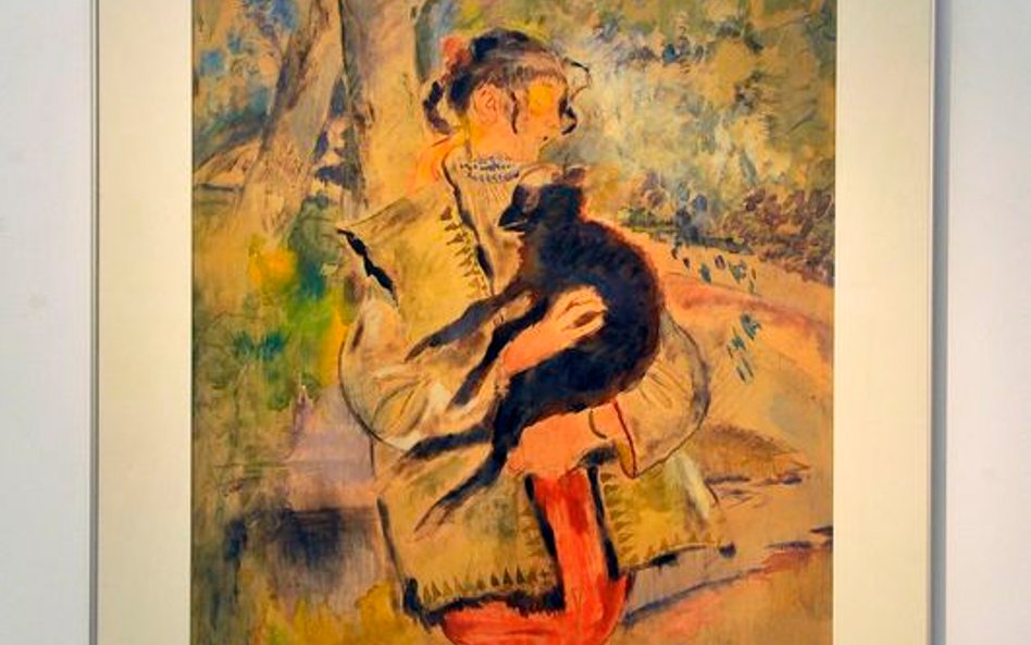 Dziewczyna z jagnięciem